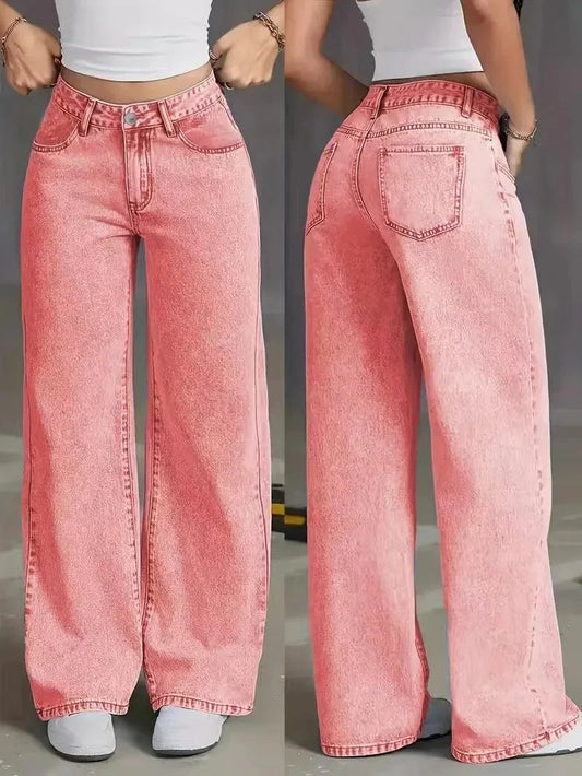 Baggy Jeans for Women | High Waist, Wide Leg | Casual Fit 0