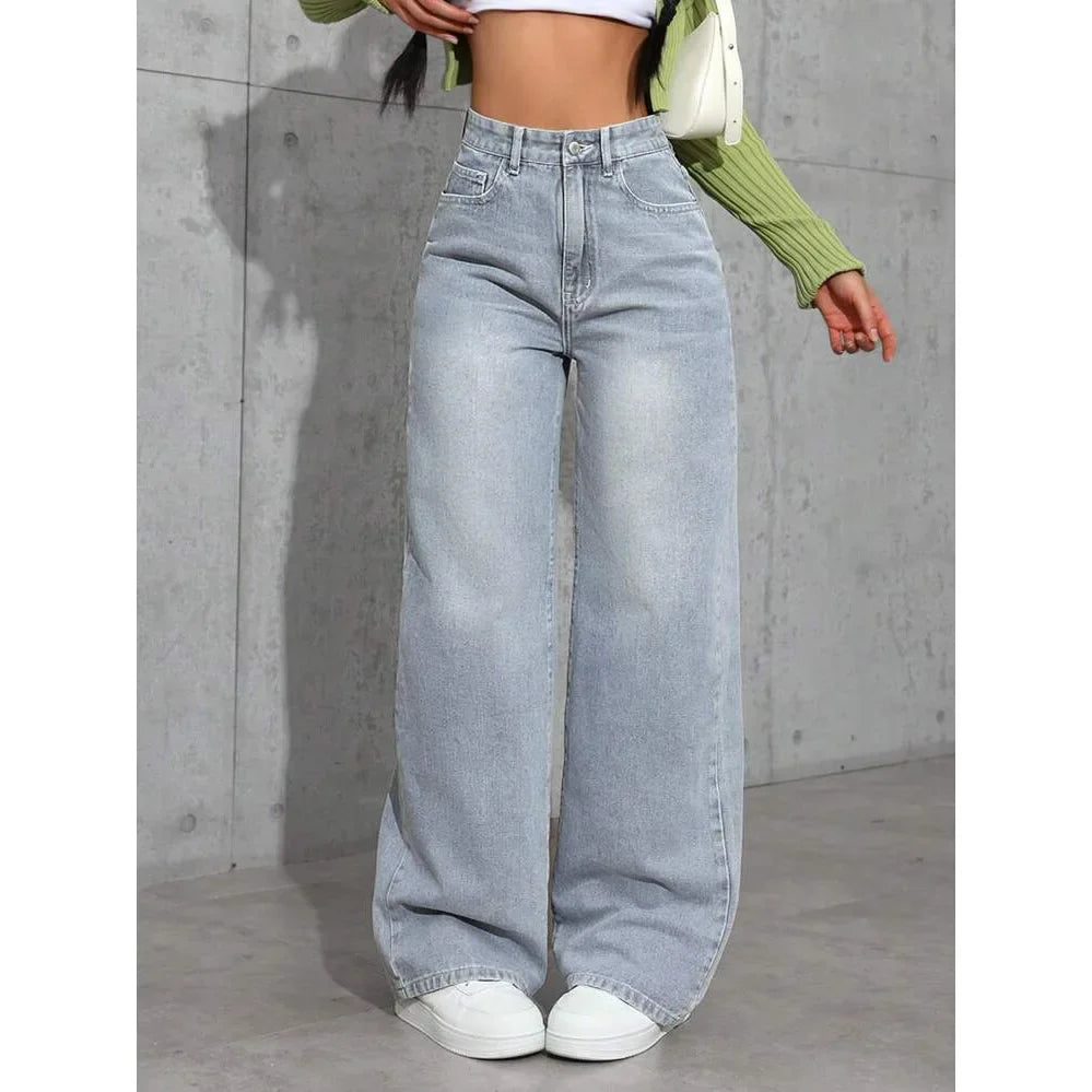 Baggy Jeans for Women | High Waist, Wide Leg | Casual Fit 1
