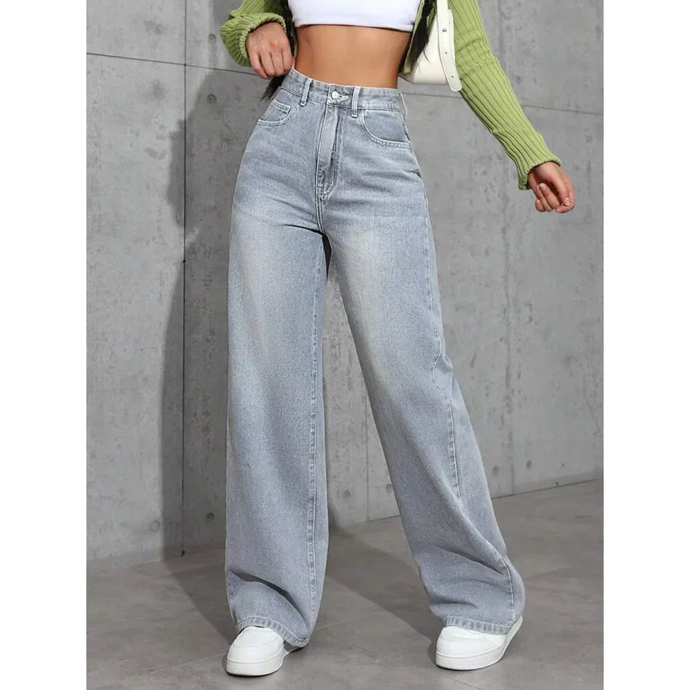 Baggy Jeans for Women | High Waist, Wide Leg | Casual Fit 2