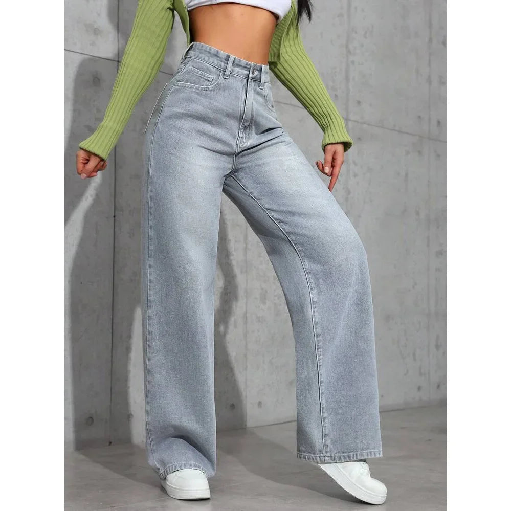 Baggy Jeans for Women | High Waist, Wide Leg | Casual Fit 3