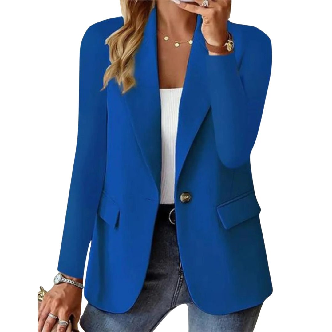 Blazer for Women Tailored Chic | Effortless Elegance | Blue
