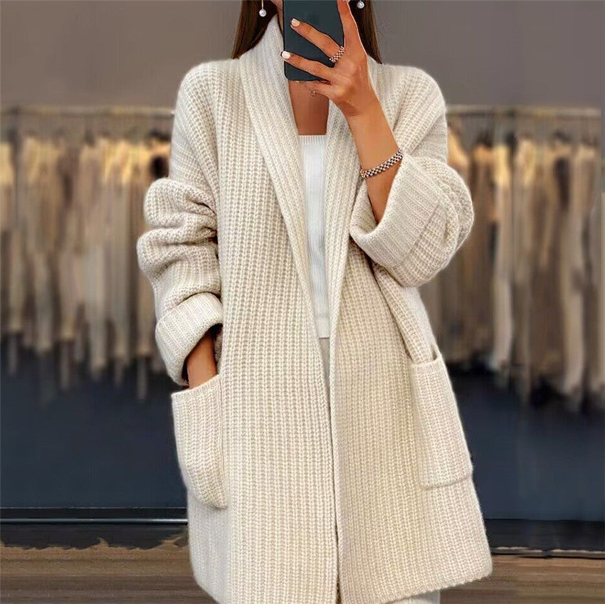 Cardigan for Women, Relaxed Fit, V-Neck | Long Sleeve 1