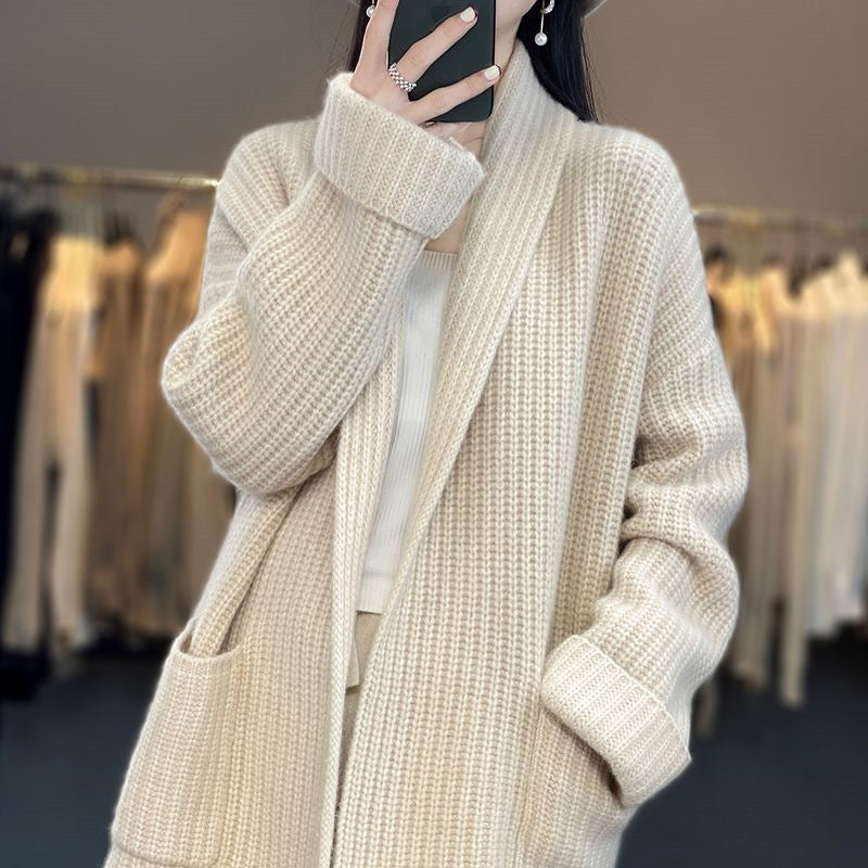 Cardigan for Women, Relaxed Fit, V-Neck | Long Sleeve 2