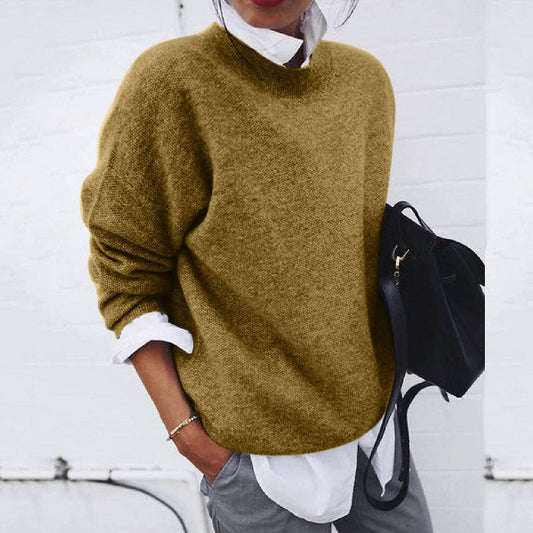 Cashmere Sweater for Women | Classic Silhouette | Khaki