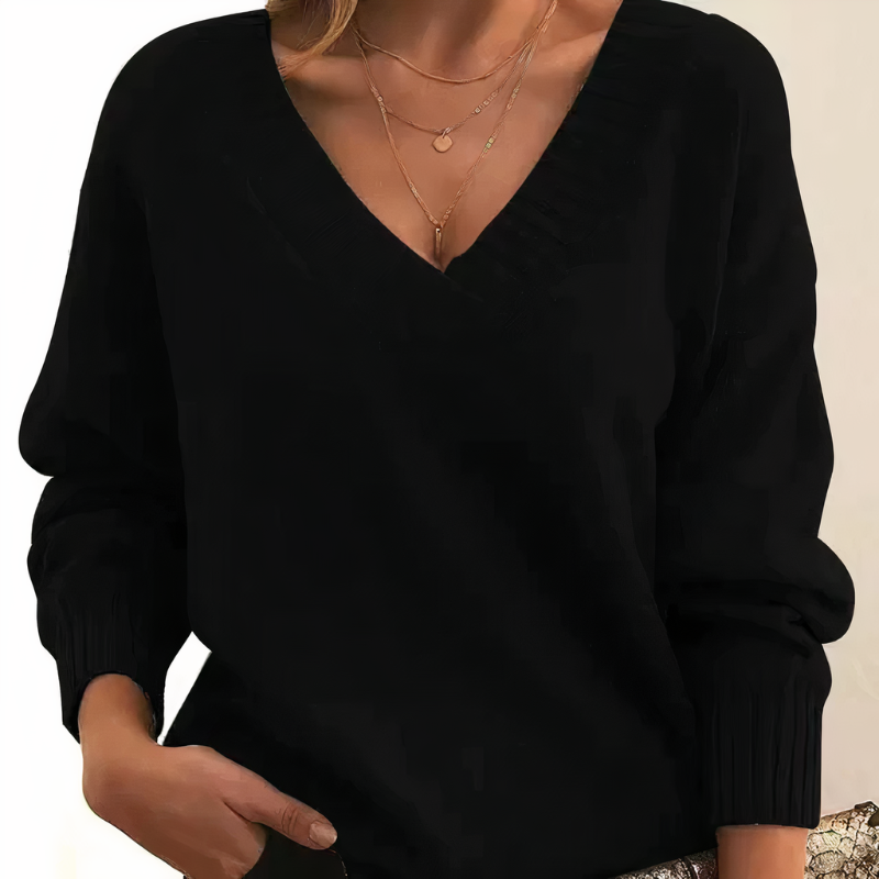 Cashmere Sweater for Women | V-Neck Design 0