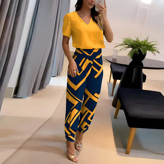 Women's Stylish Shirt and Pants Set – Trendy and Comfortable Outfit for All Occasions