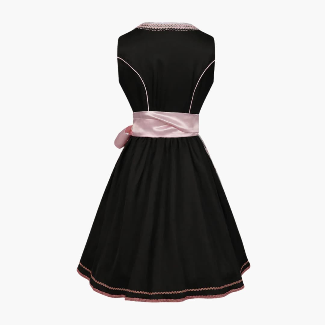 Dirndl Dress for Women | Sleeveless Floral Embroidery | Oktoberfest Outfit | Festive 3