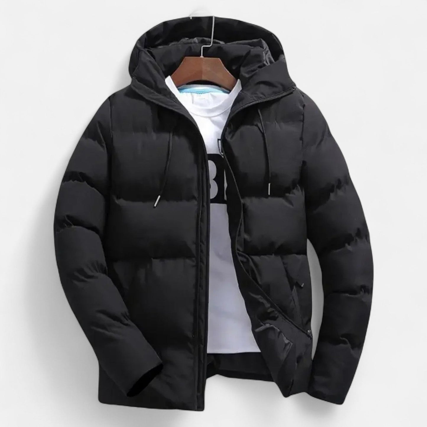 Down jacket for Men | Quilted Design | Winter | Black