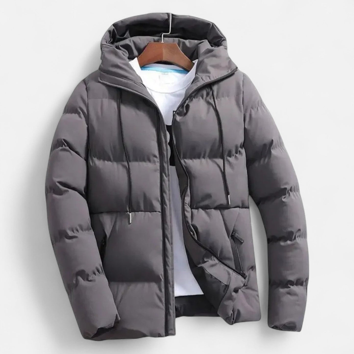 Down jacket for Men | Quilted Design | Winter | Gray