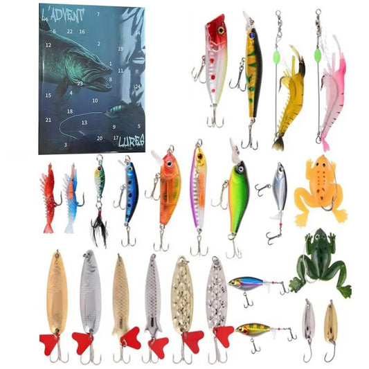 Fishing Advent Calendar for Anglers | Holiday Gift | A