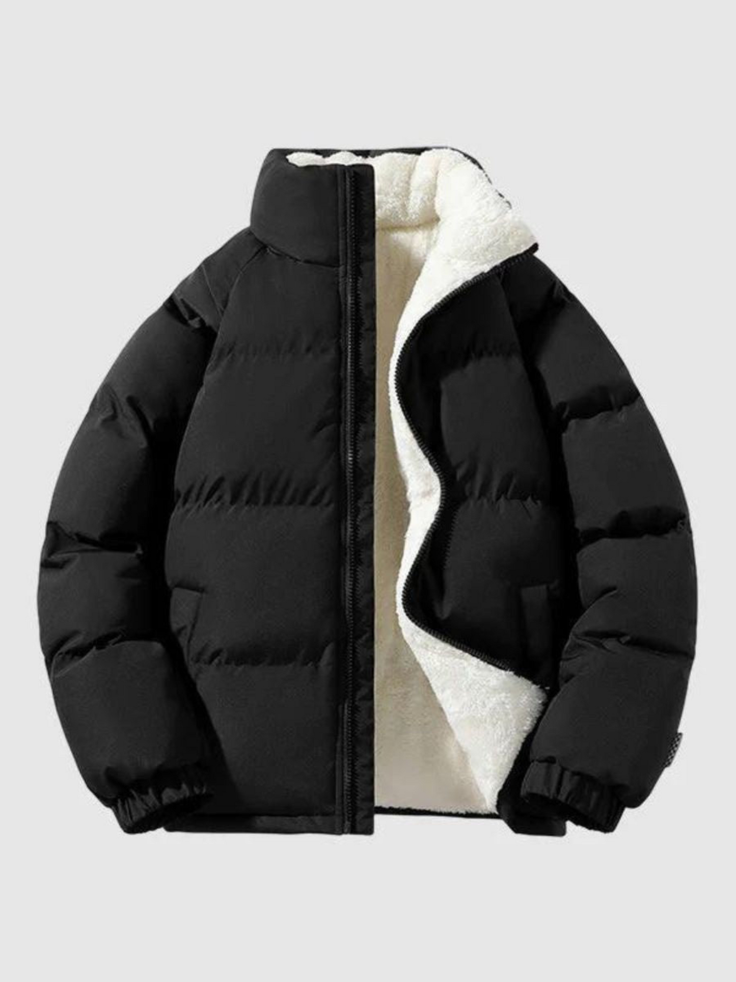 Fleece Jacket for Men | Comfortable Fit | Black
