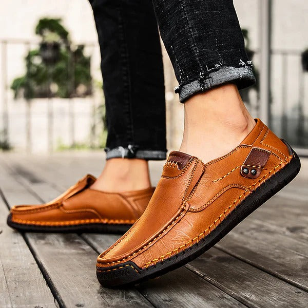 Elegant Leather Men's Shoes - Premium Quality Formal Footwear