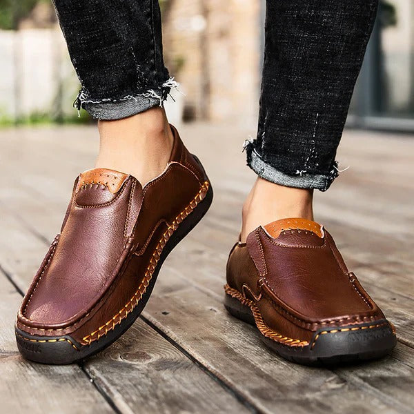 Elegant Leather Men's Shoes - Premium Quality Formal Footwear