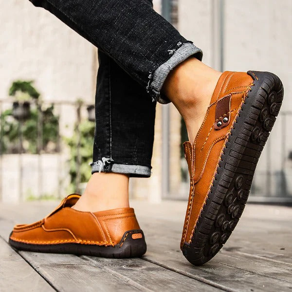 Elegant Leather Men's Shoes - Premium Quality Formal Footwear