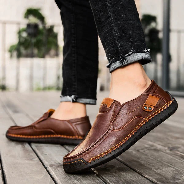 Elegant Leather Men's Shoes - Premium Quality Formal Footwear