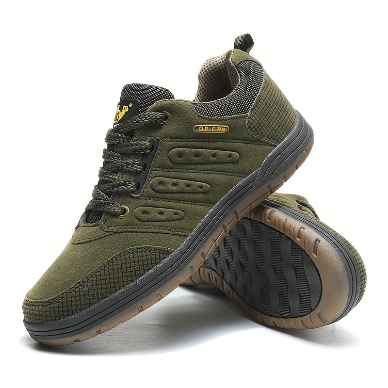 Hiking Shoes for Men, Mid-Height, Water-Resistant | Breathable Fit 0
