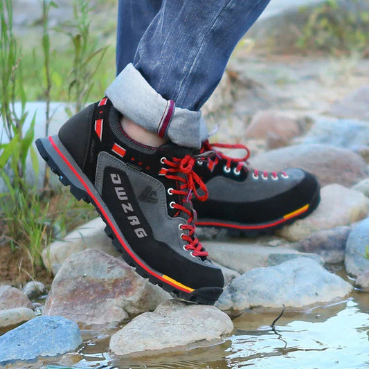 Hiking Shoes for Men | Water-Resistant, Adjustable Fit | 1
