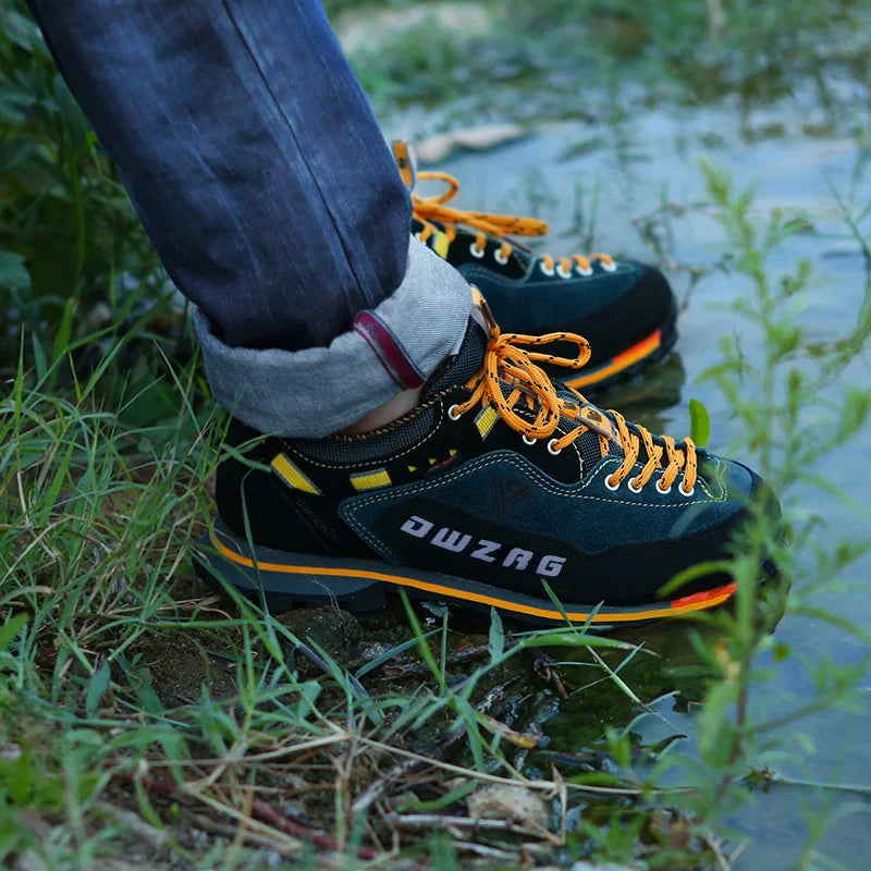 Hiking Shoes for Men | Water-Resistant, Adjustable Fit | 3