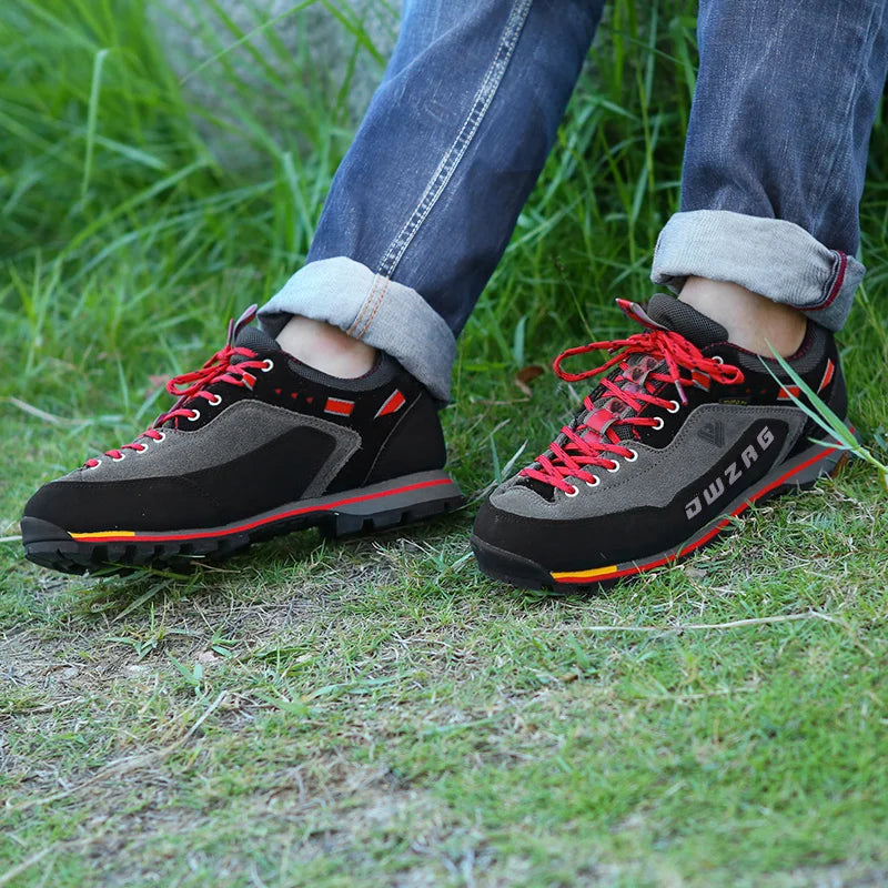 Hiking Shoes for Men | Water-Resistant, Adjustable Fit | 7