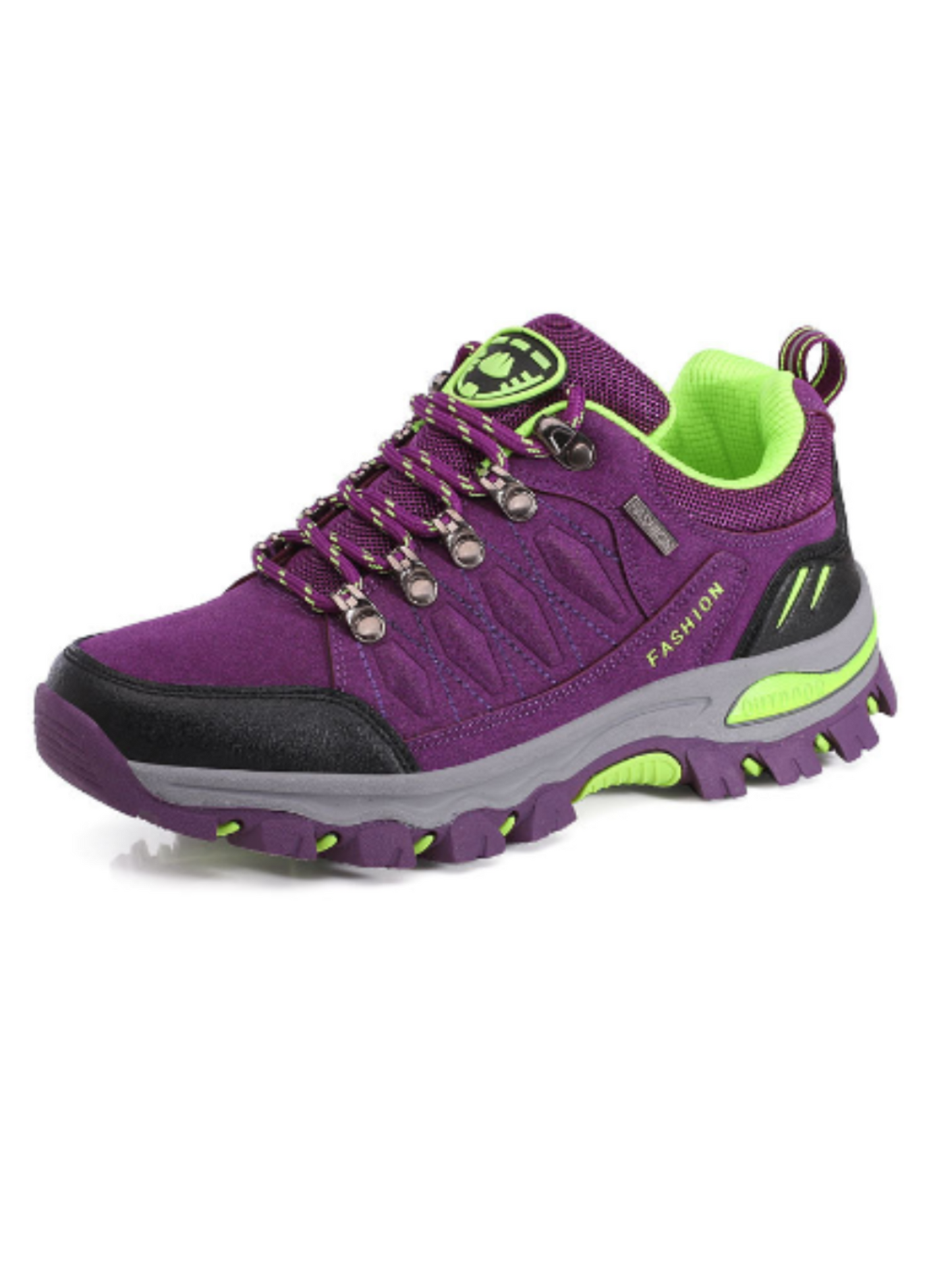 Hiking Shoes for Women | Lightweight Non-Slip Design | Purple1