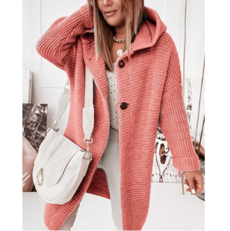Hooded Cardigan for Men & Women, Loose Fit, Soft Fabric | Year-Round Wear 3