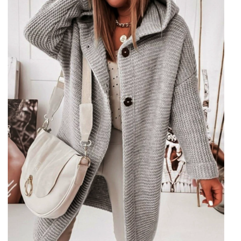 Hooded Cardigan for Men & Women, Loose Fit, Soft Fabric | Year-Round Wear 4