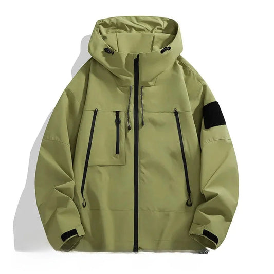 Hooded Lightweight  Jacket | Softshell, Outdoor | Green