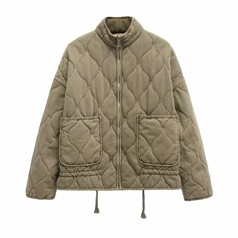 Jacket for Women | Regular Fit with Pocket Detail | Brown