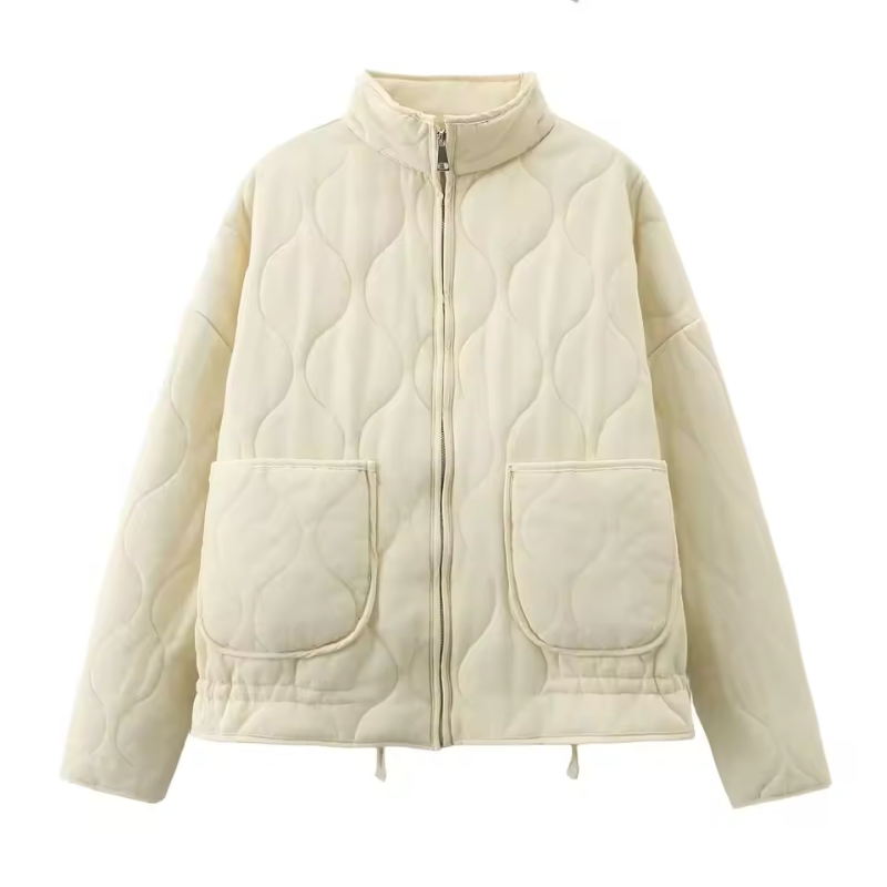 Jacket for Women | Regular Fit with Pocket Detail | Ivory Yellow