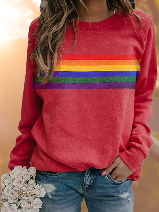 Knitted Sweater for Women | Regular Fit | Red