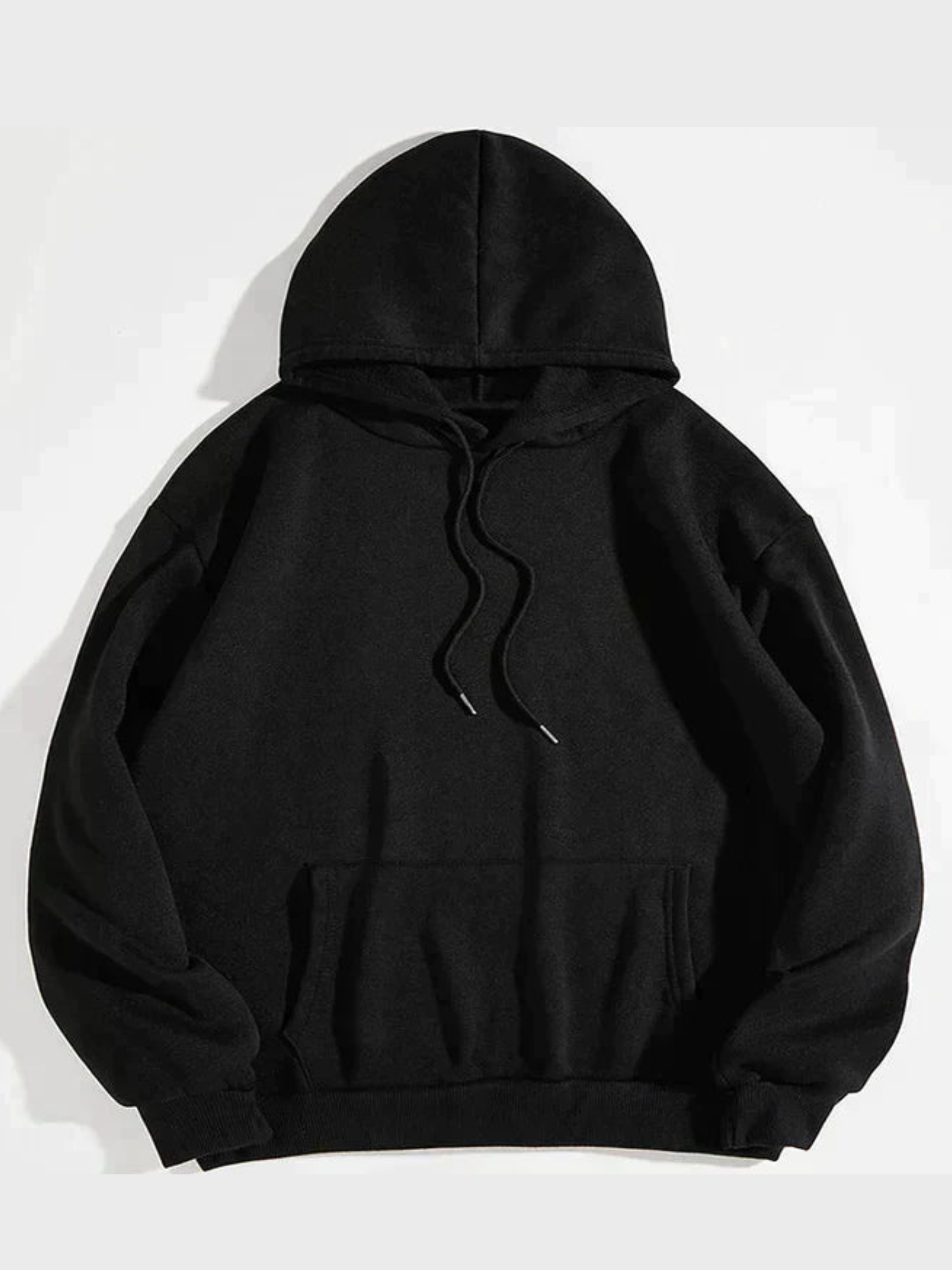 Letter Print Hoodie for Women  | Comfortable | Black1