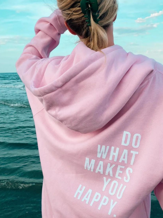 Letter Print Hoodie for Women  | Comfortable |Light Pink