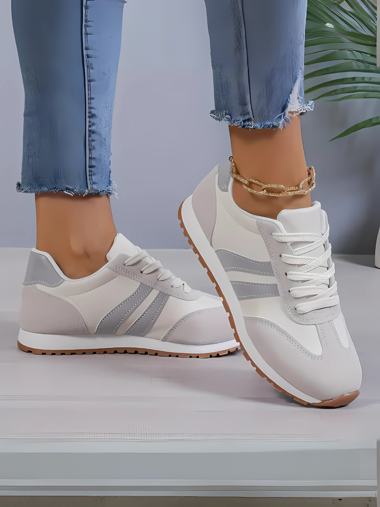 Lightweight Orthopedic Sneakers | Cushioned Insole | Gray