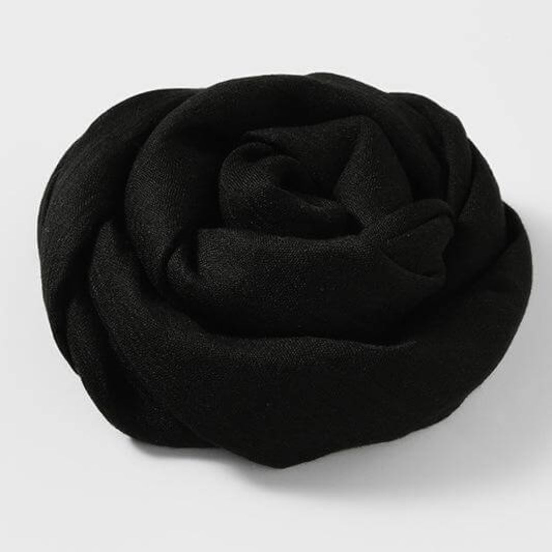 Lightweight Scarf for Women | Versatile Design | Black