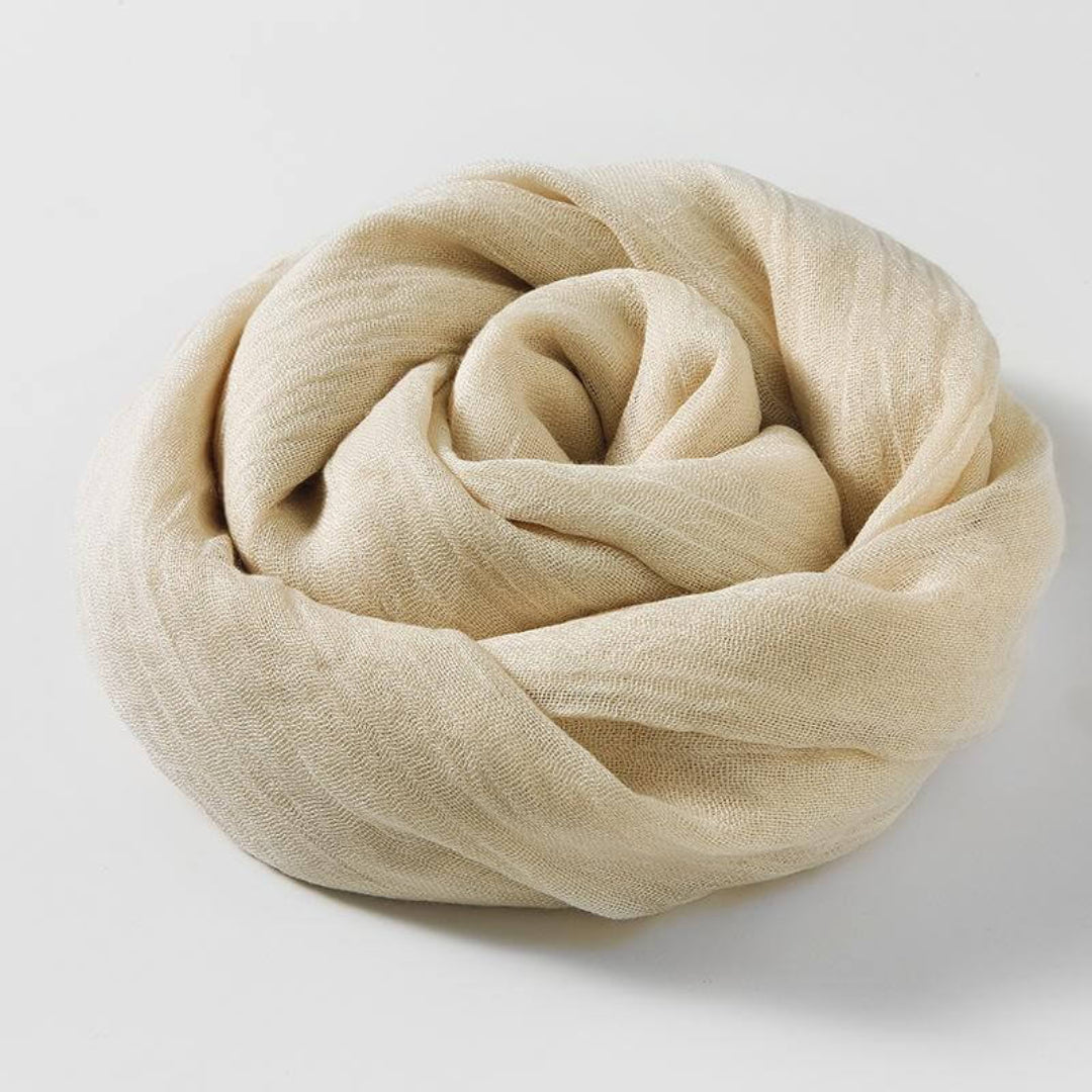 Lightweight Scarf for Women | Versatile Design | Beige