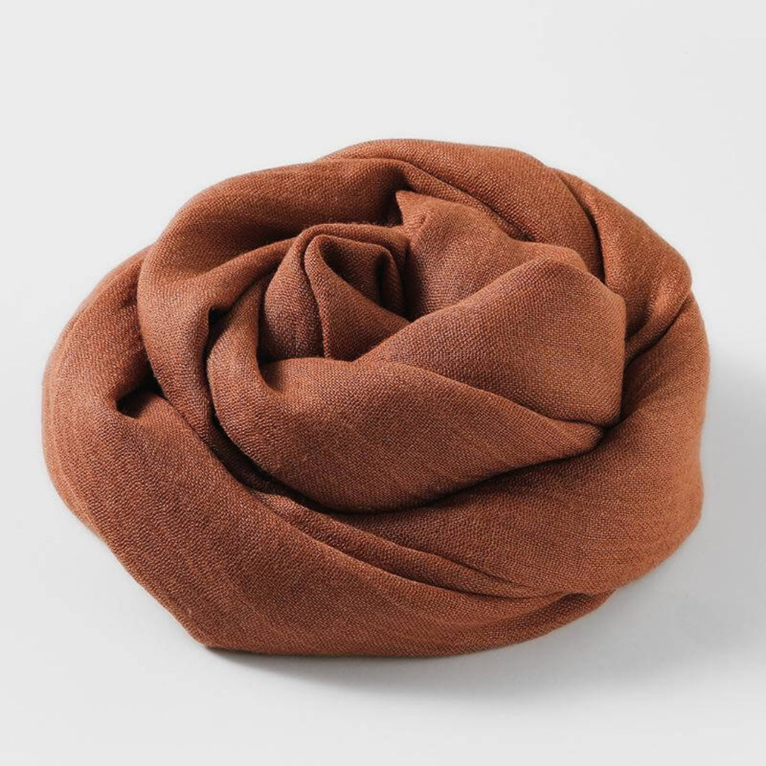 Lightweight Scarf for Women | Versatile Design | Brown