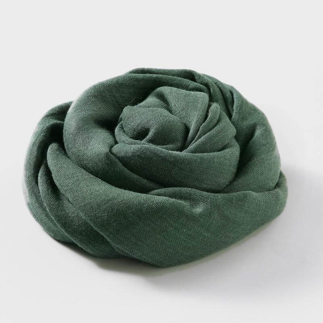 Lightweight Scarf for Women | Versatile Design | Green