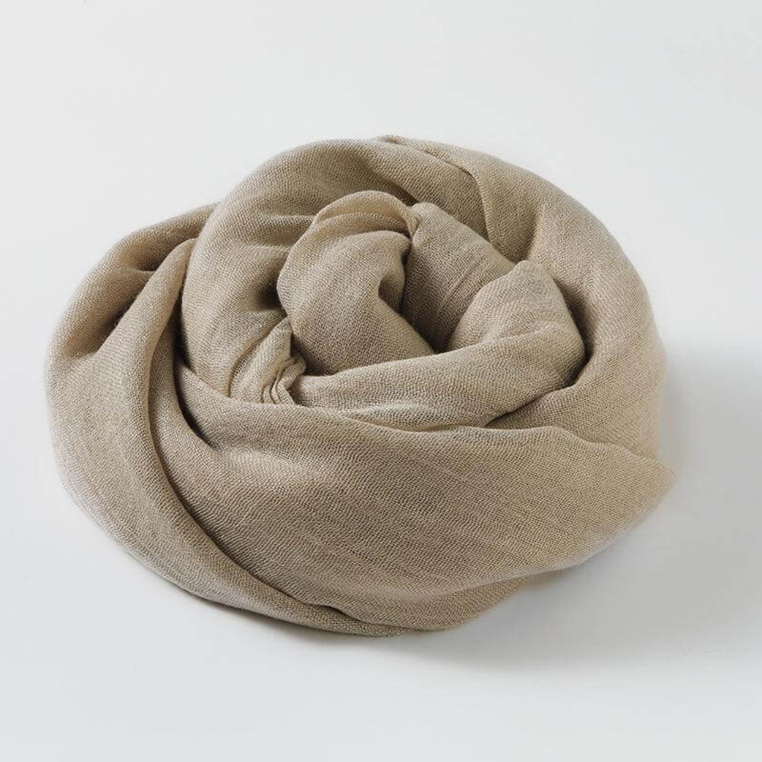 Lightweight Scarf for Women | Versatile Design | Khaki