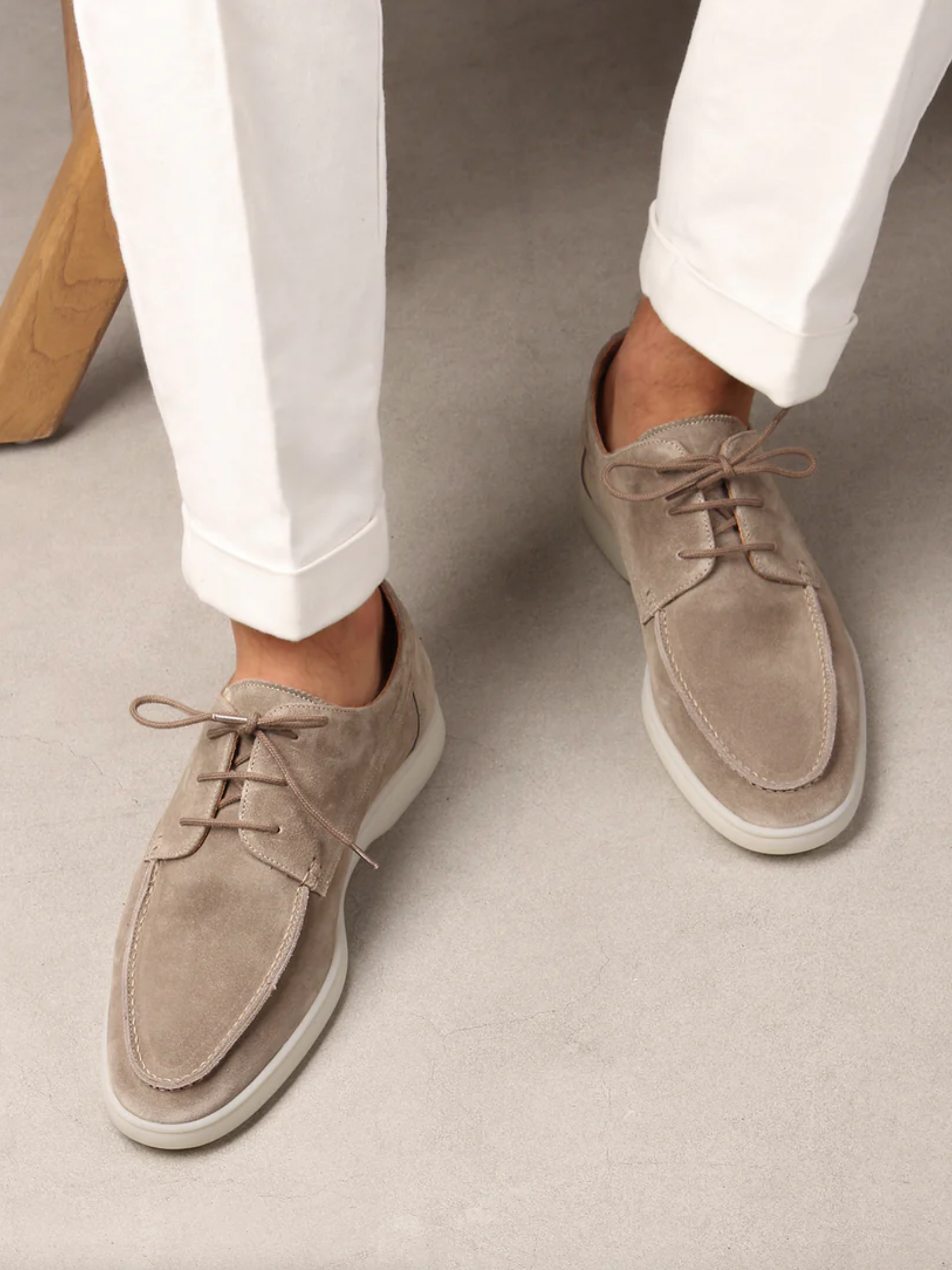 Loafers for Men | Comfortable Leather Design | Beige