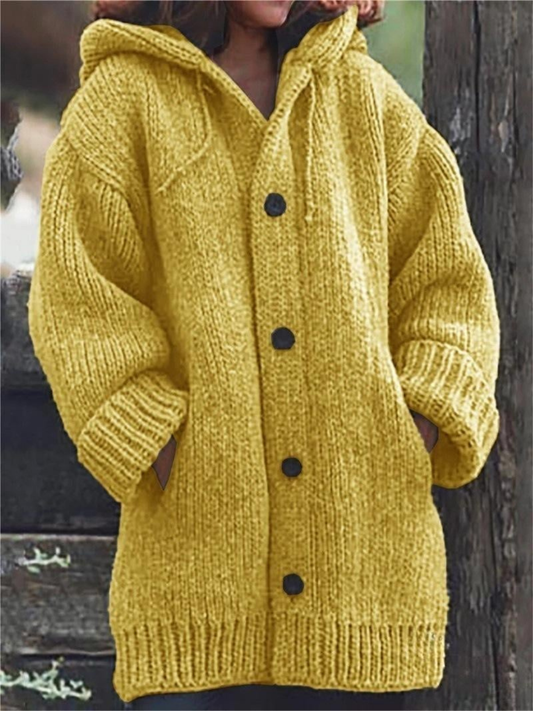 Long Cardigan for Women, Hooded | Long Length 0