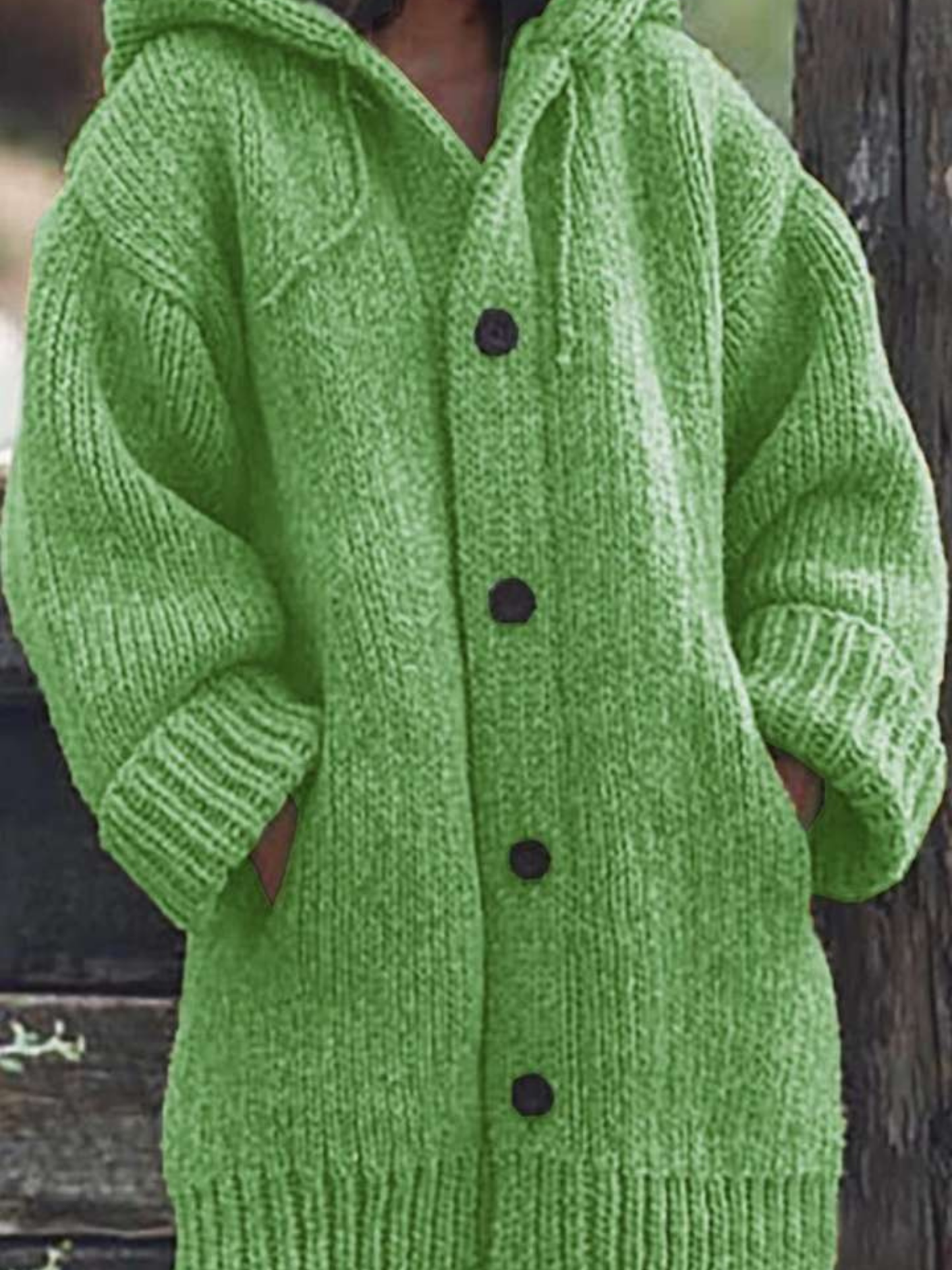 Long Cardigan for Women, Hooded | Long Length 4