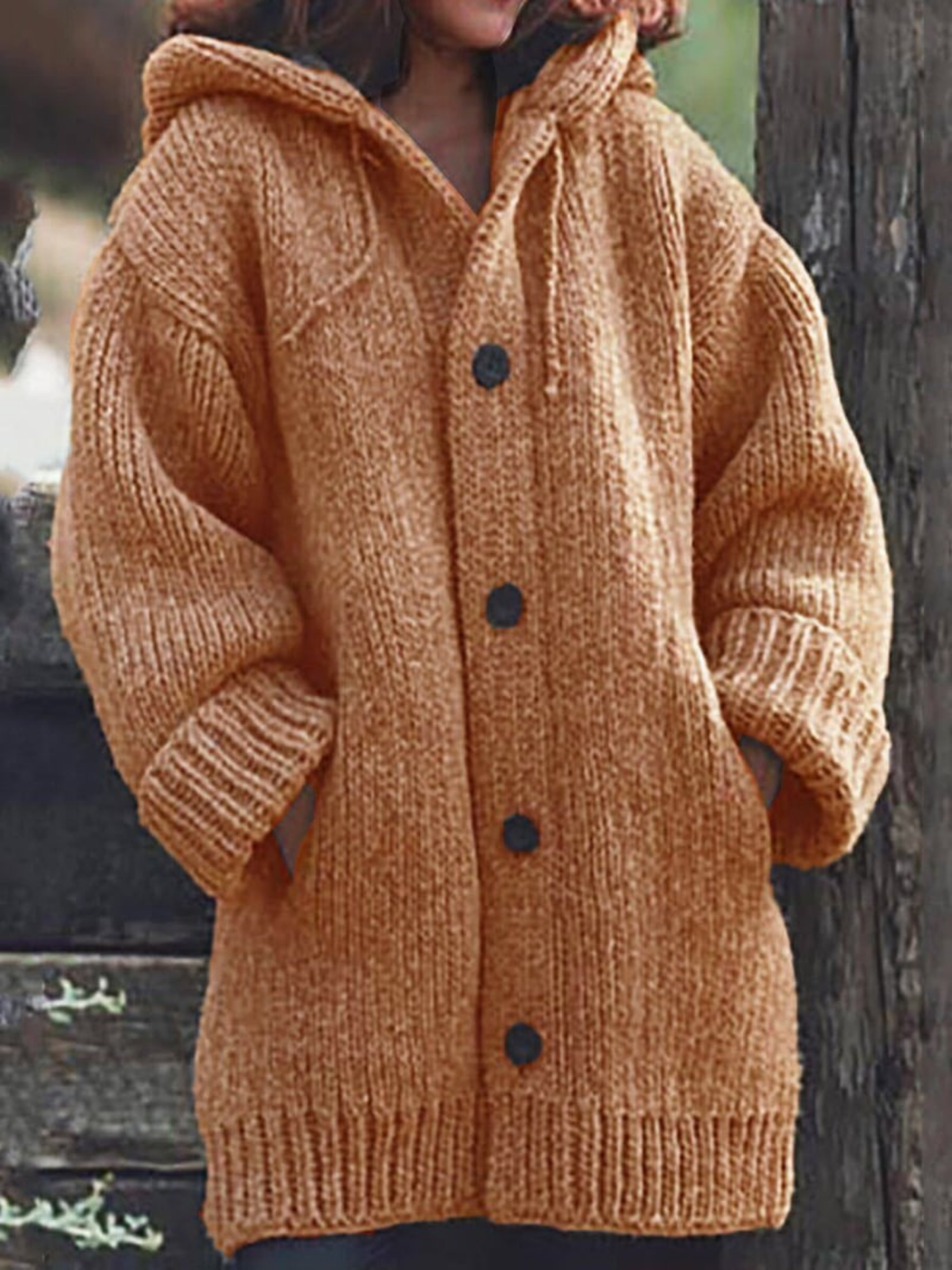 Long Cardigan for Women, Hooded | Long Length 5