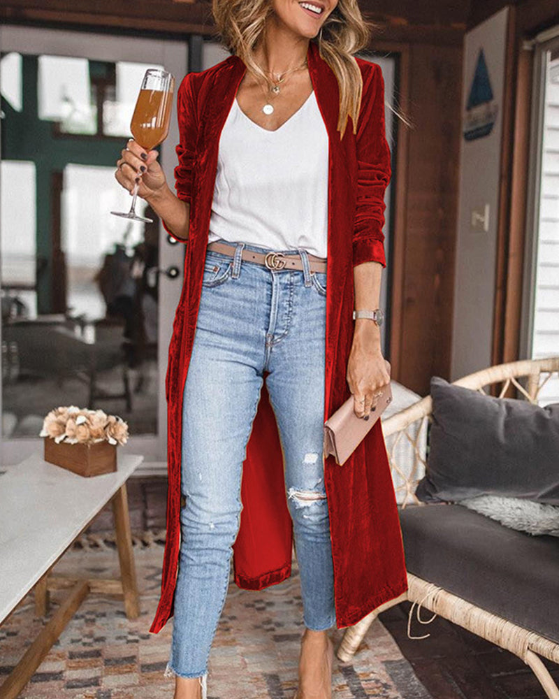 Long Cardigan for Women | Open Design 4