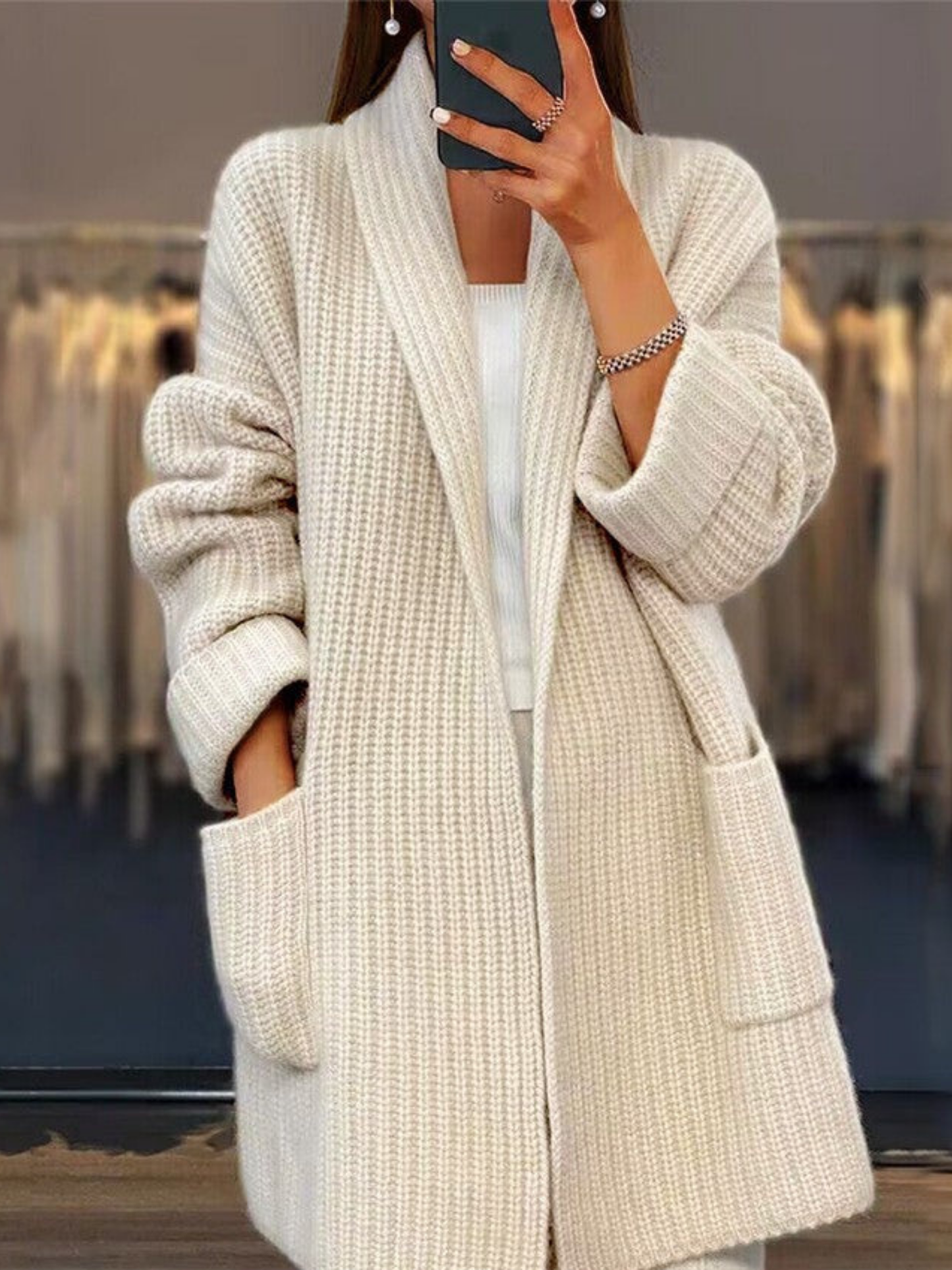 Long Cardigan for Women | Relaxed Fit 2