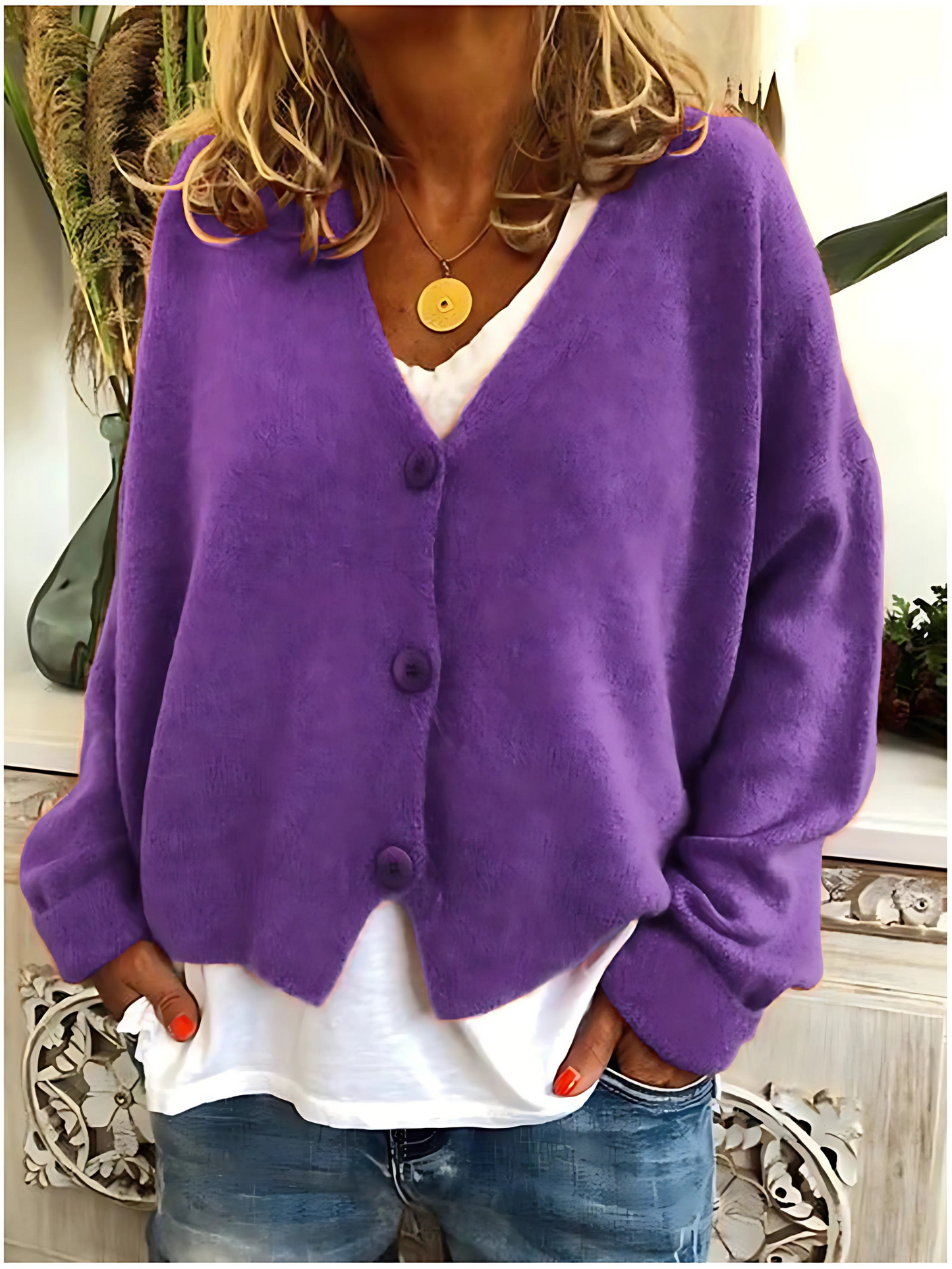 Long Cardigan for women | Relaxed Fit 4