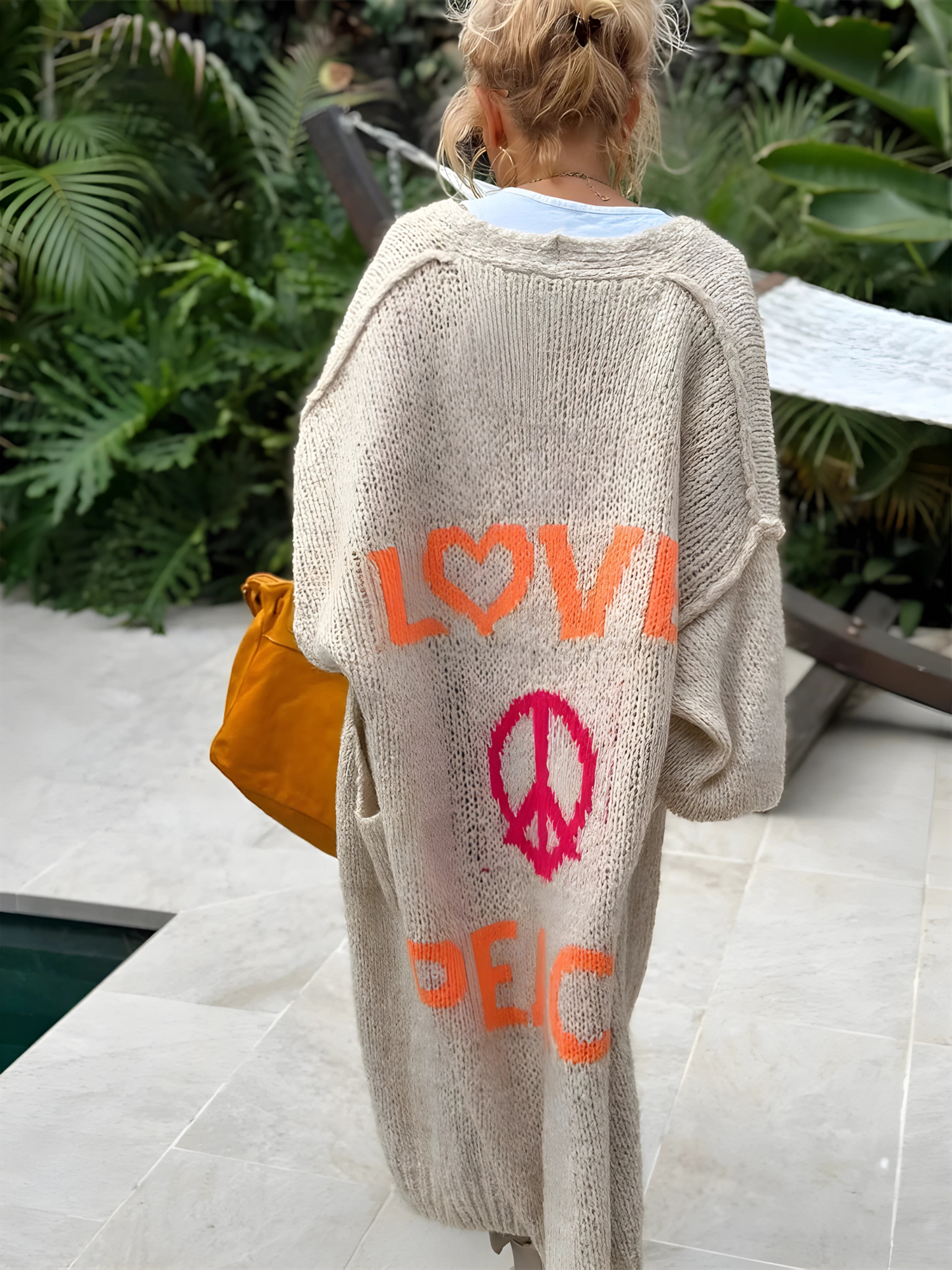 Long Knitted Cardigan for women | Relaxed Fit 2