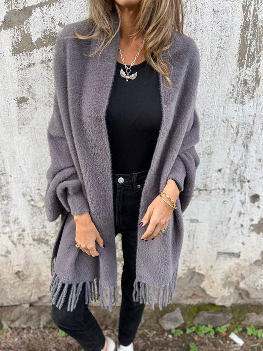 Long Scarf for Women | Lightweight, Soft fabric | Gray