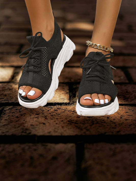 Maria | Comfortable Orthopedic Summer Sandals for Women with Breathable Design | Black