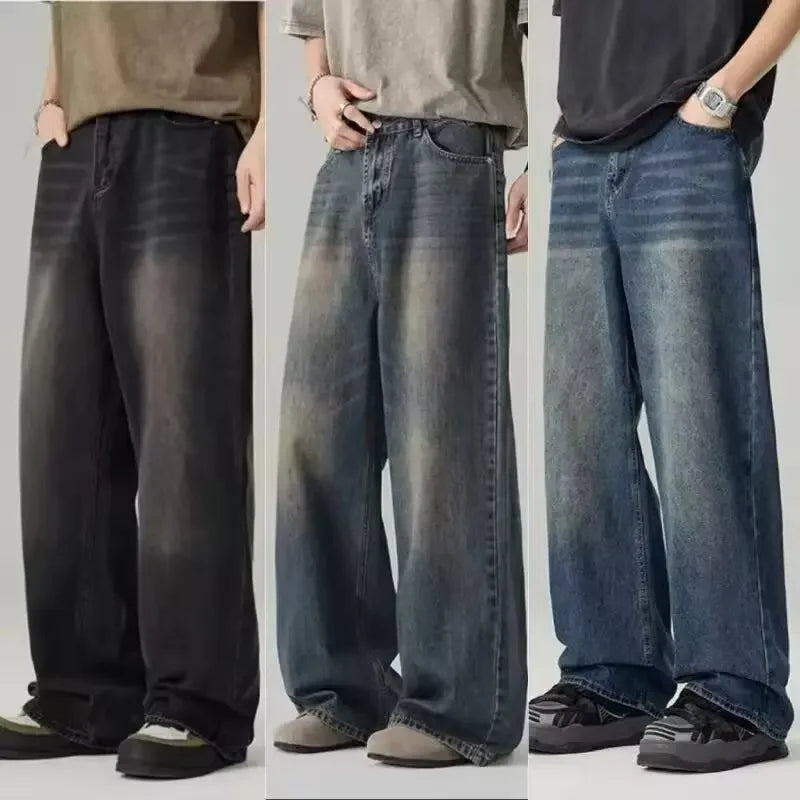 Men's Baggy Wide Leg Jeans | Retro Fit 4