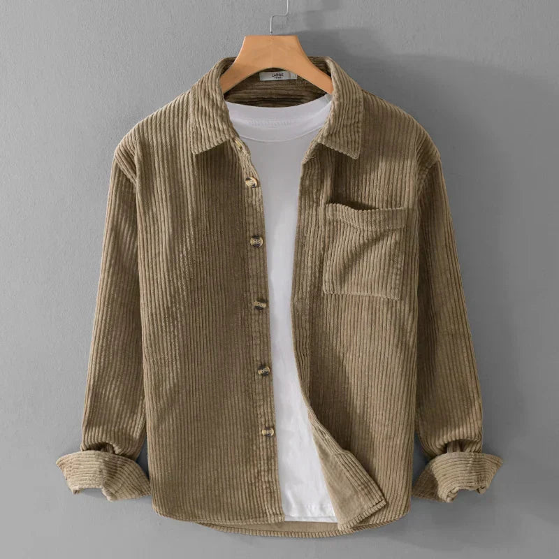 Men's Casual Cord Jacket | Long Sleeves | Regular Fit 1